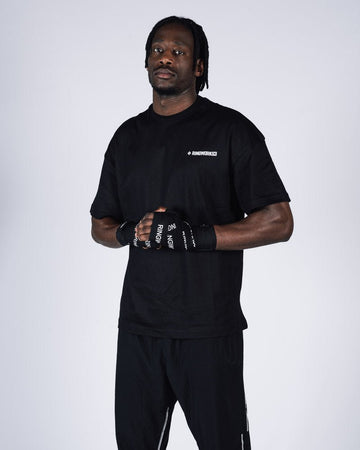 Respect is Earned - Oversized T-Shirt oversized boxing t-shirt by RINGWORK53