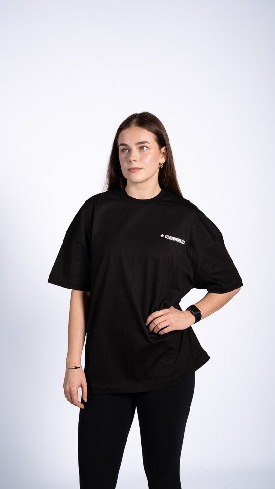 Respect is Earned - Oversized T-Shirt oversized boxing t-shirt by RINGWORK53